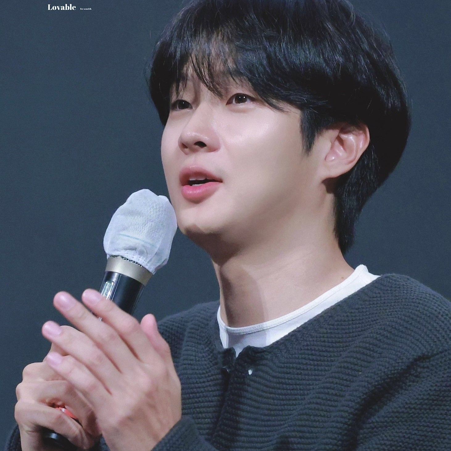 Behind-the-scenes cut of Choi Wooshik