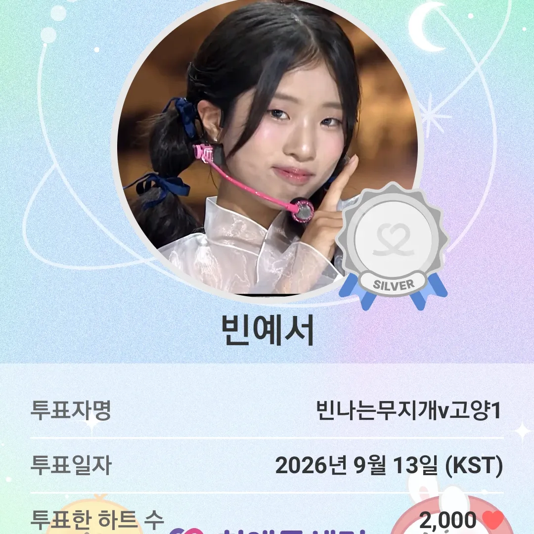 Latest photo of Bin Yeseo