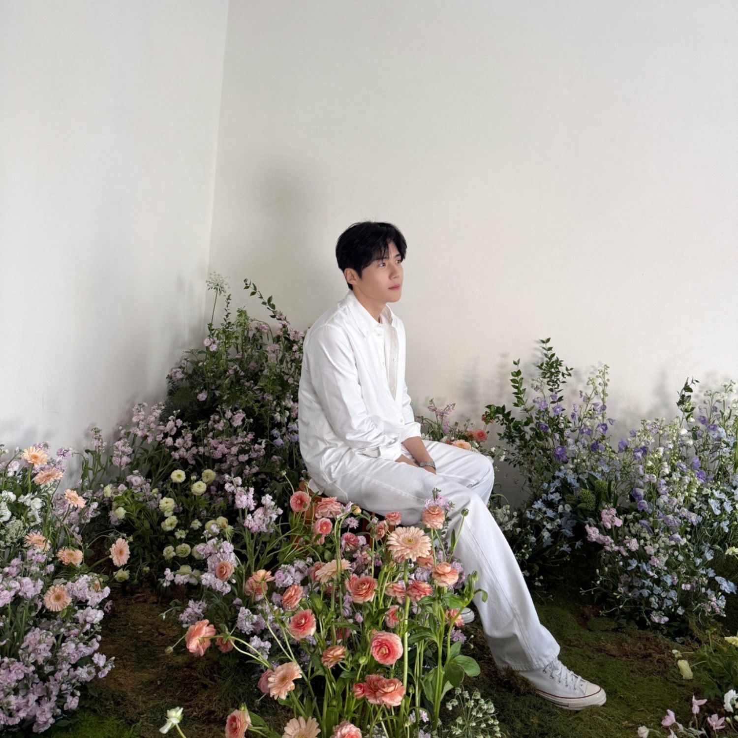 A moment captured by a fan of Kim Seonho