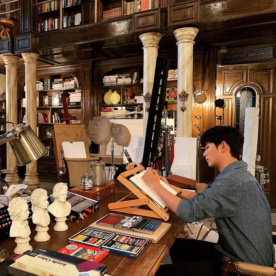 Recent activity shot of Kim Soohyun