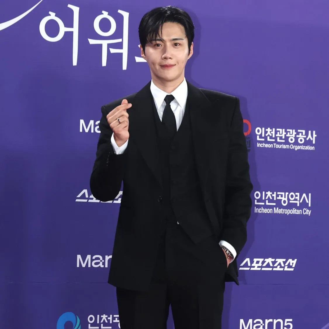 A moment captured by a fan of Kim Seonho