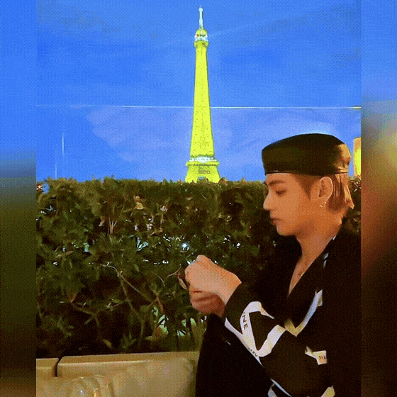 Behind-the-scenes cut of Kim Taehyung (V)