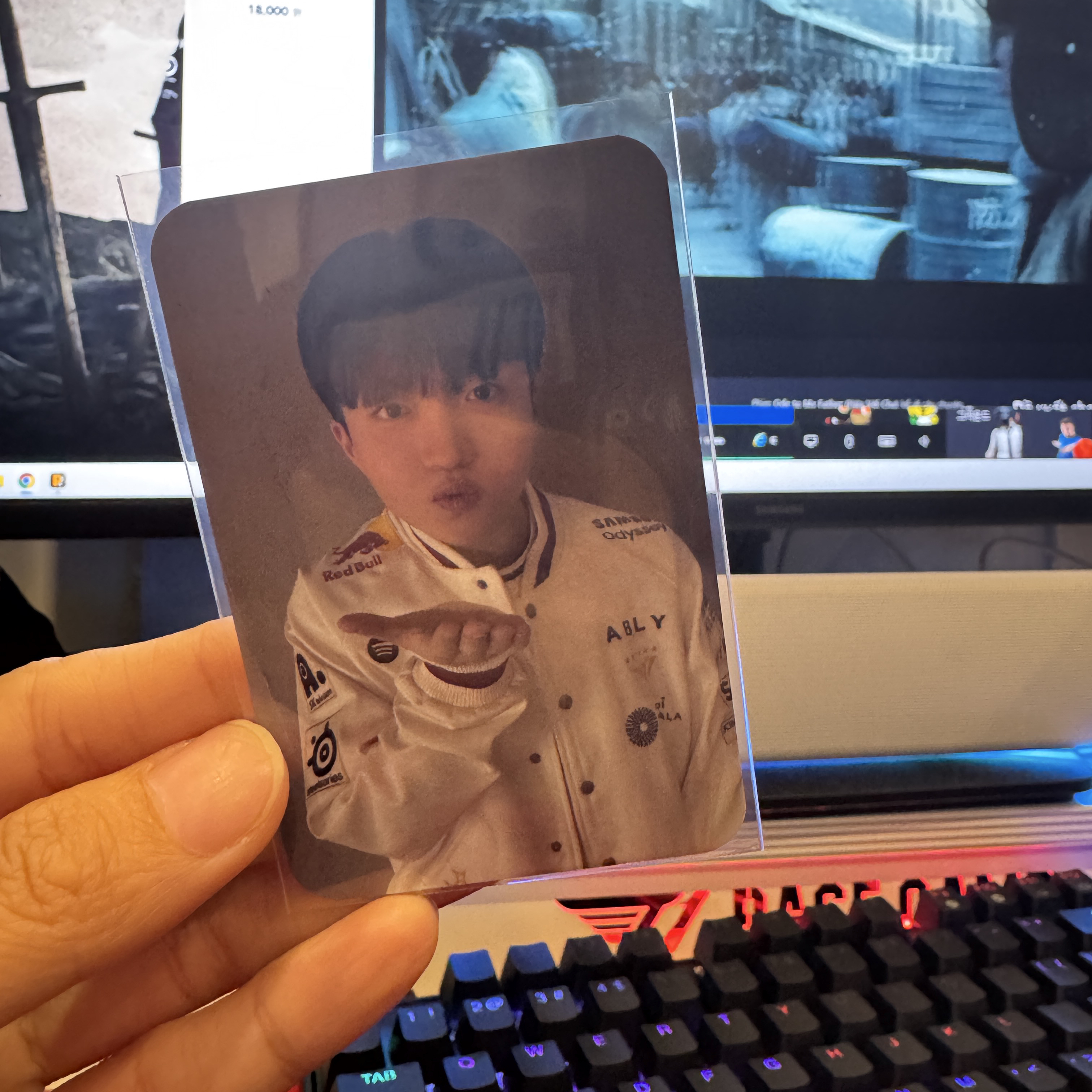 A moment captured by a fan of Oner