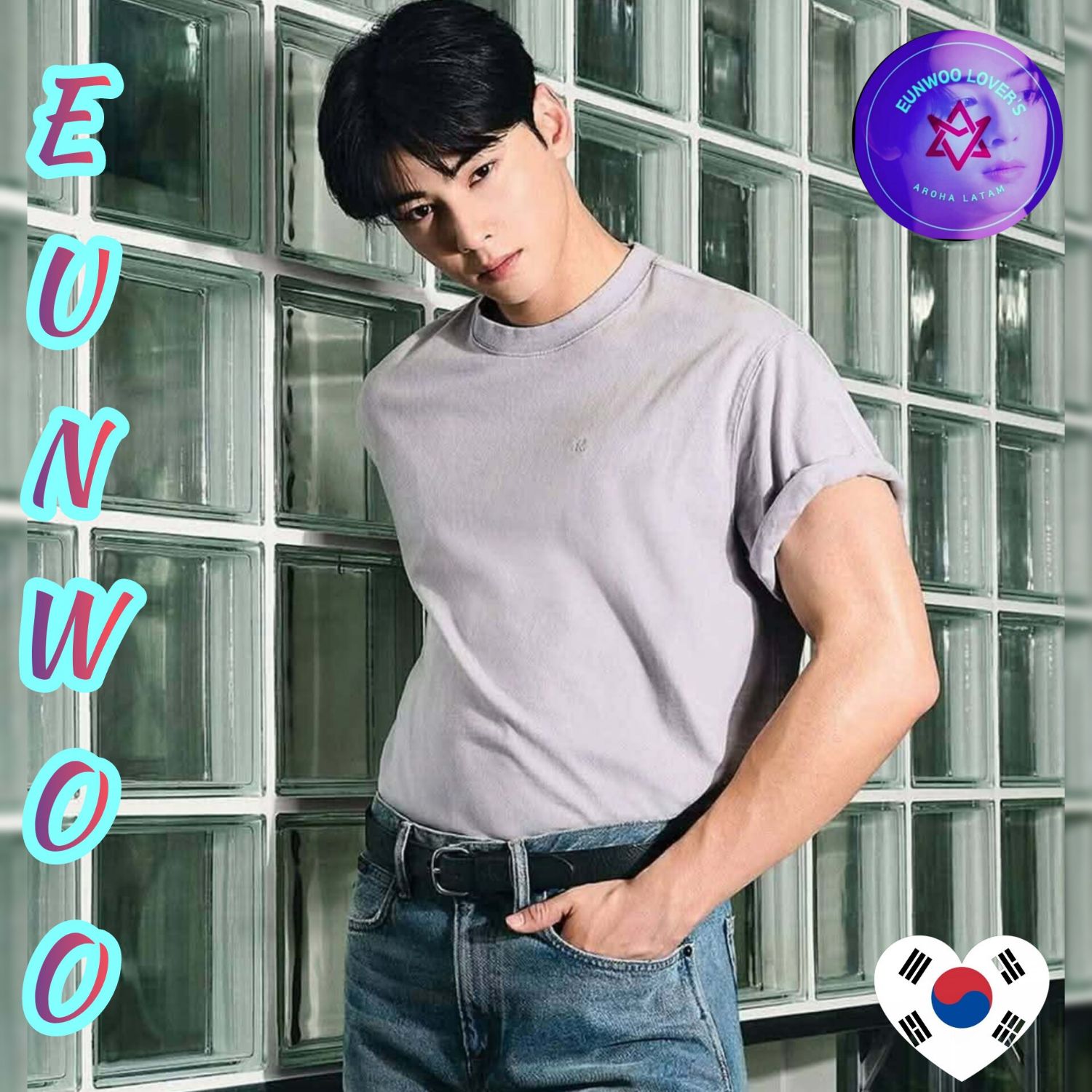 Behind-the-scenes cut of Cha Eunwoo