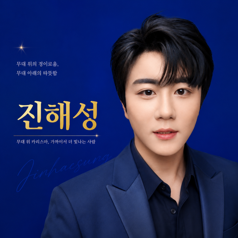 Behind-the-scenes cut of Jin Haesung