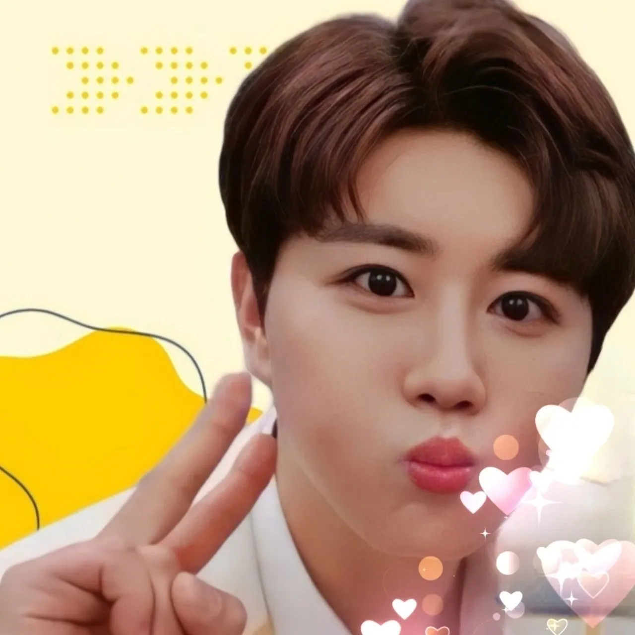 Behind-the-scenes cut of Jin Haesung
