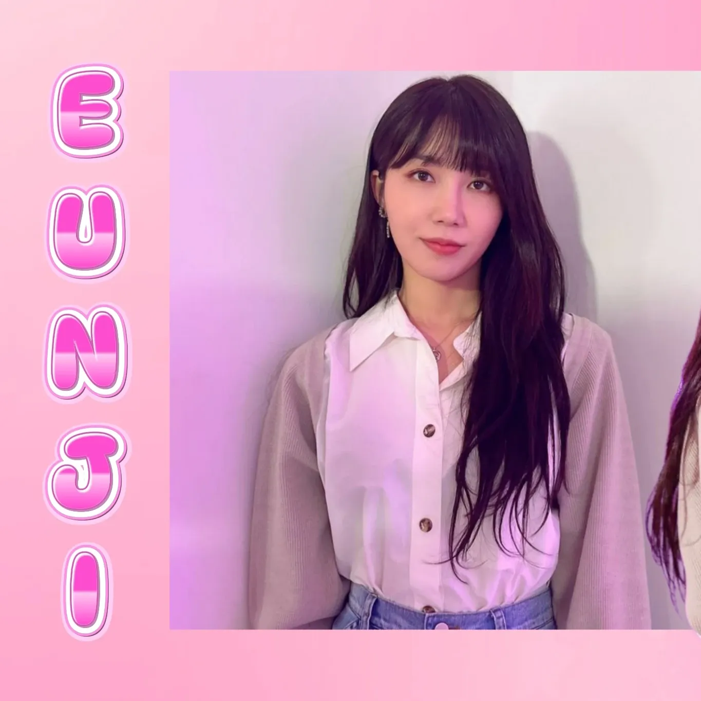 Recent activity shot of Jung Eunji
