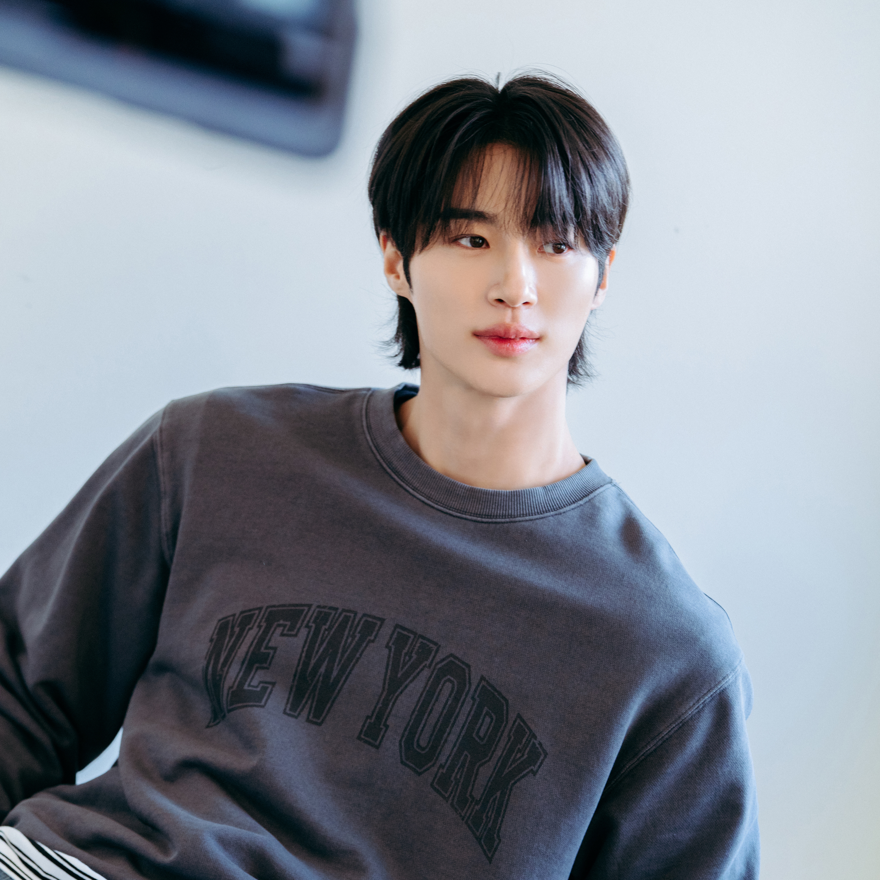 Recent activity shot of Byeon Wooseok