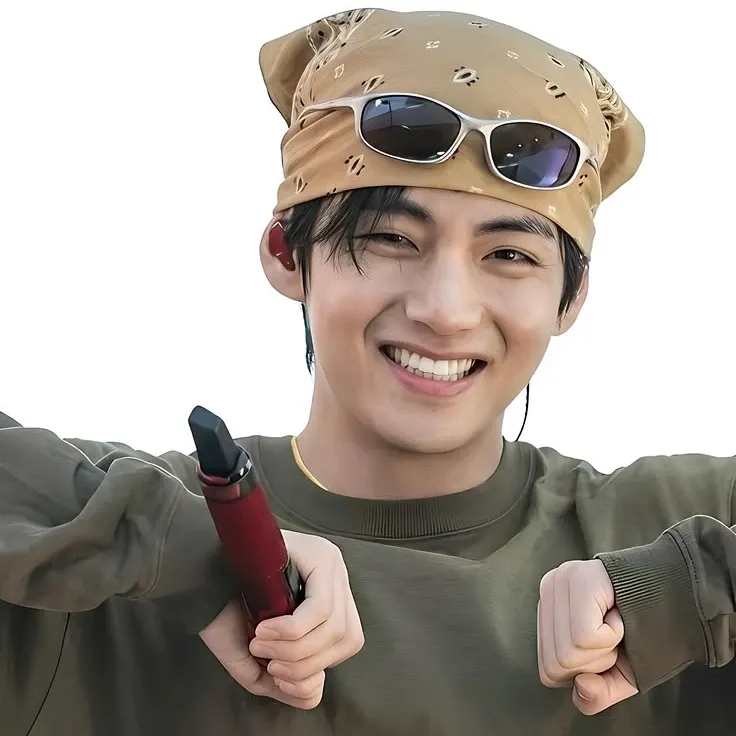 Behind-the-scenes cut of Kim Taehyung (V)