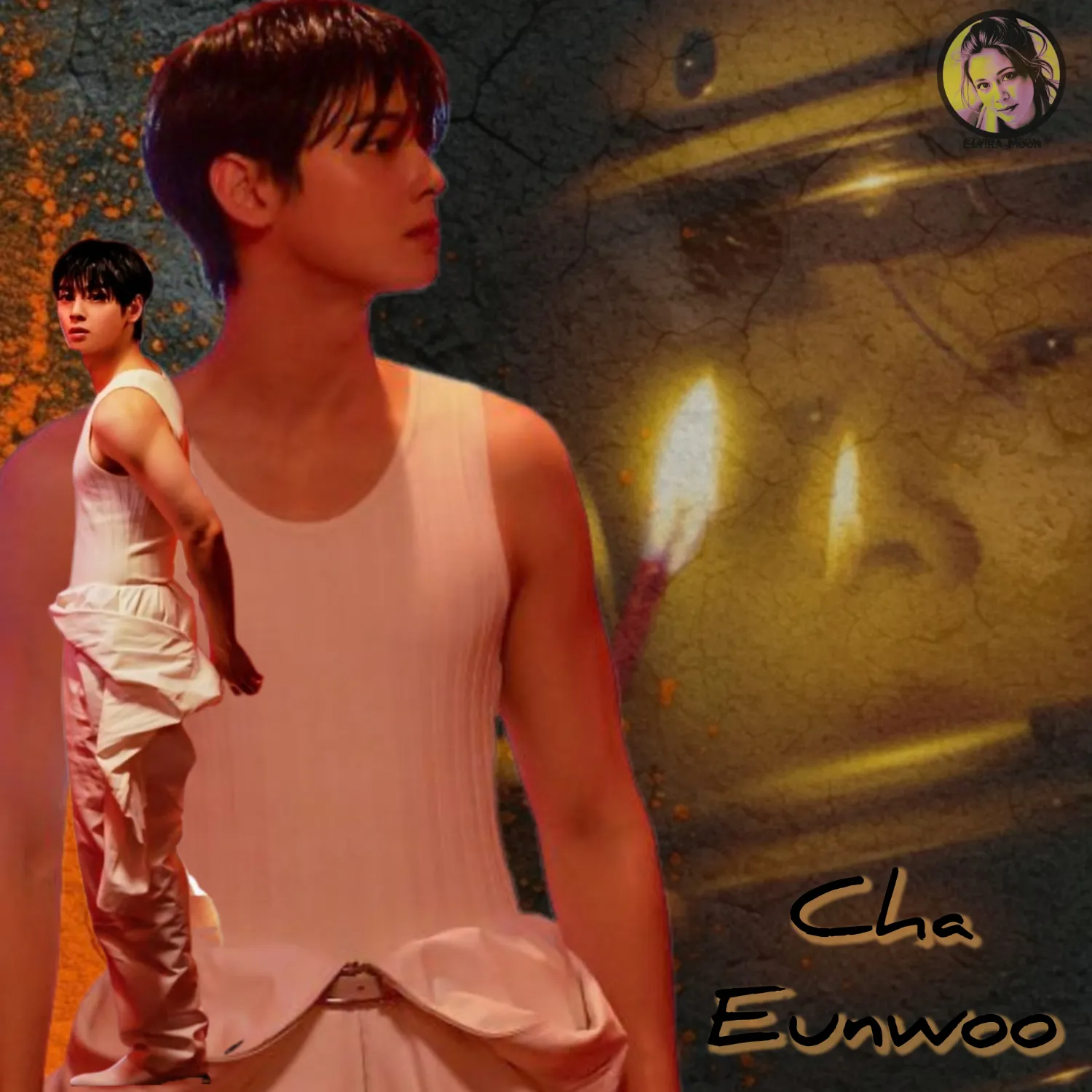 Recent activity shot of Cha Eunwoo