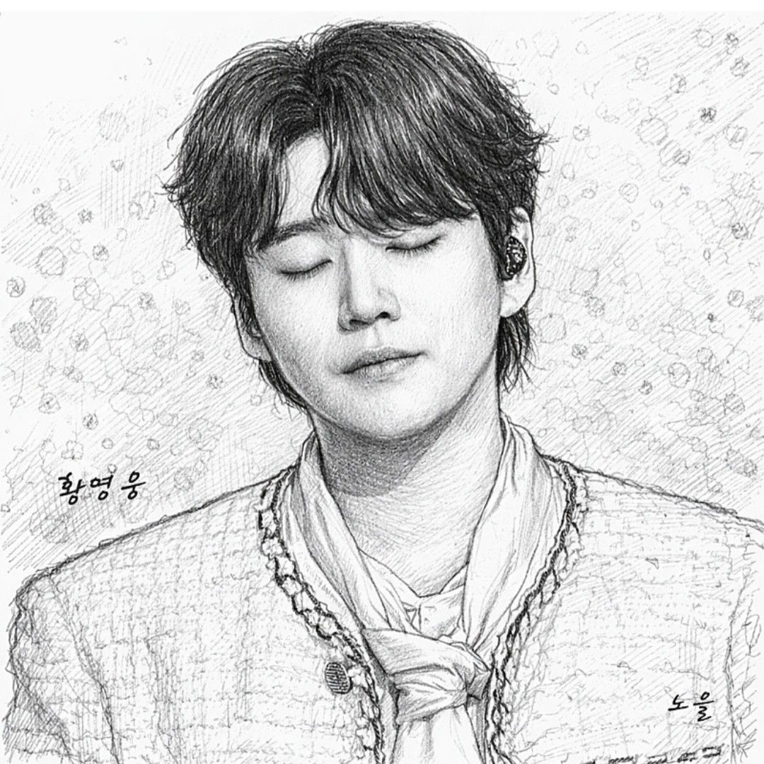 A moment captured by a fan of Hwang Youngwoong