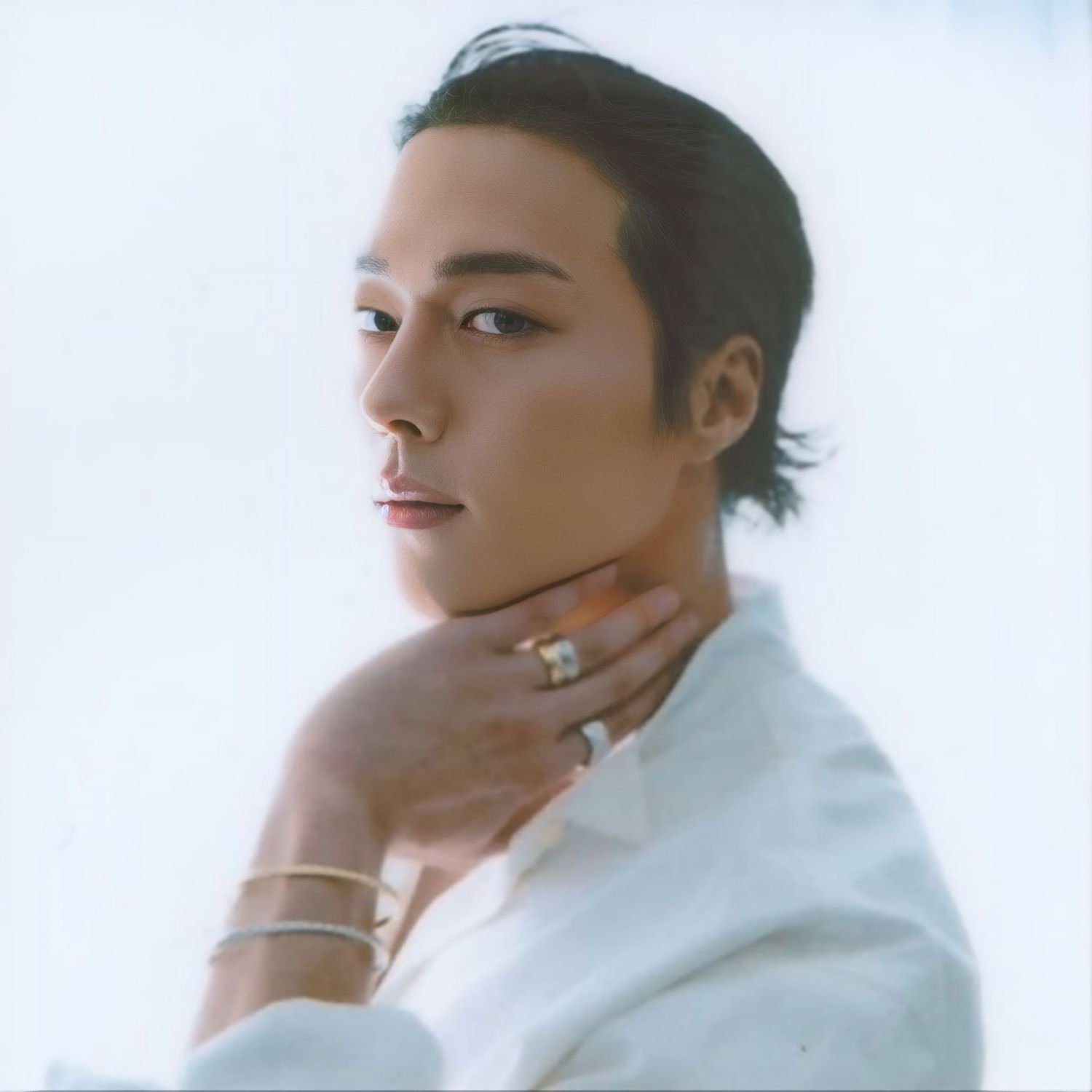 粉丝拍下的张基龙瞬间