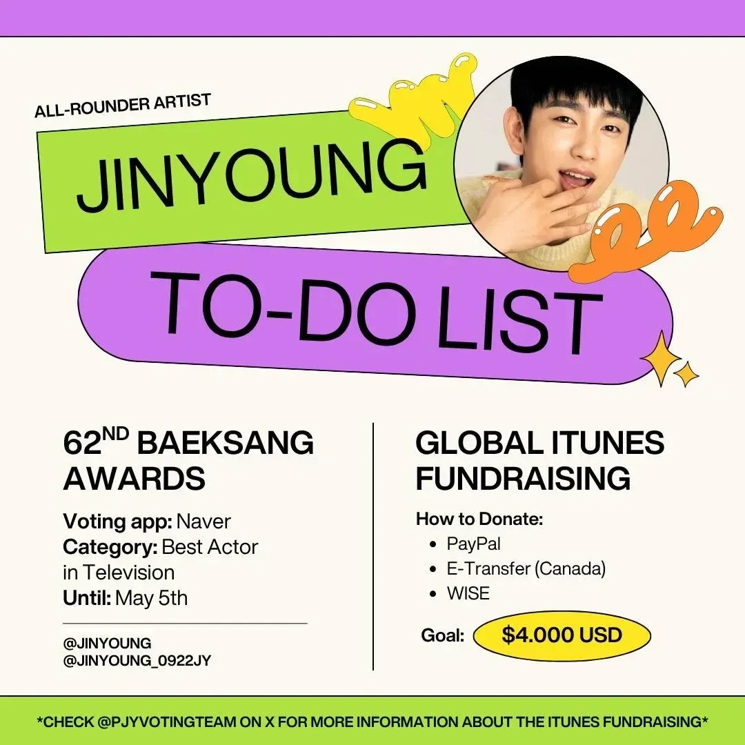 Foto kegiatan terbaru dari Park Jinyoung