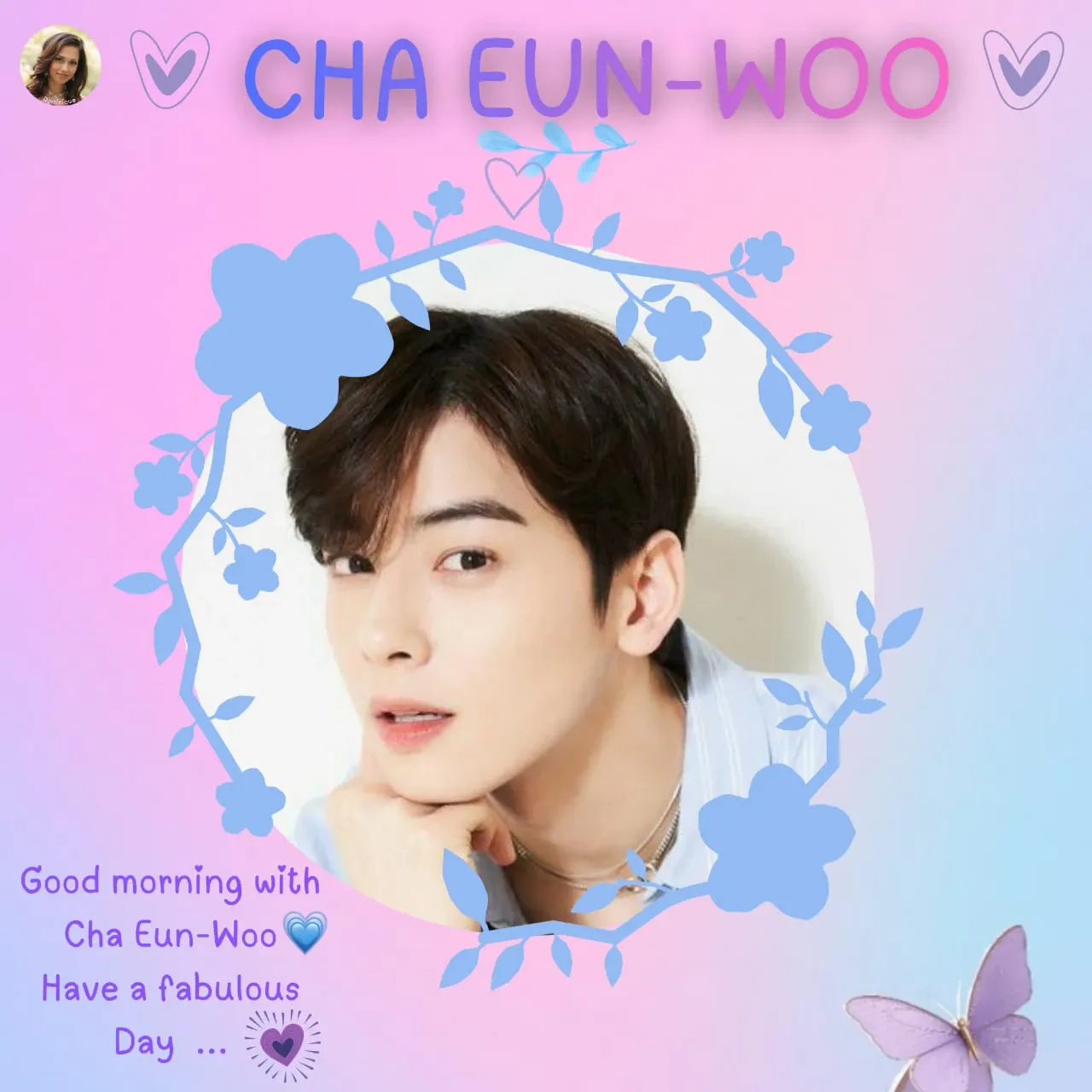 Behind-the-scenes cut of Cha Eunwoo
