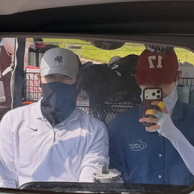 Recent activity shot of Park Hyungsik