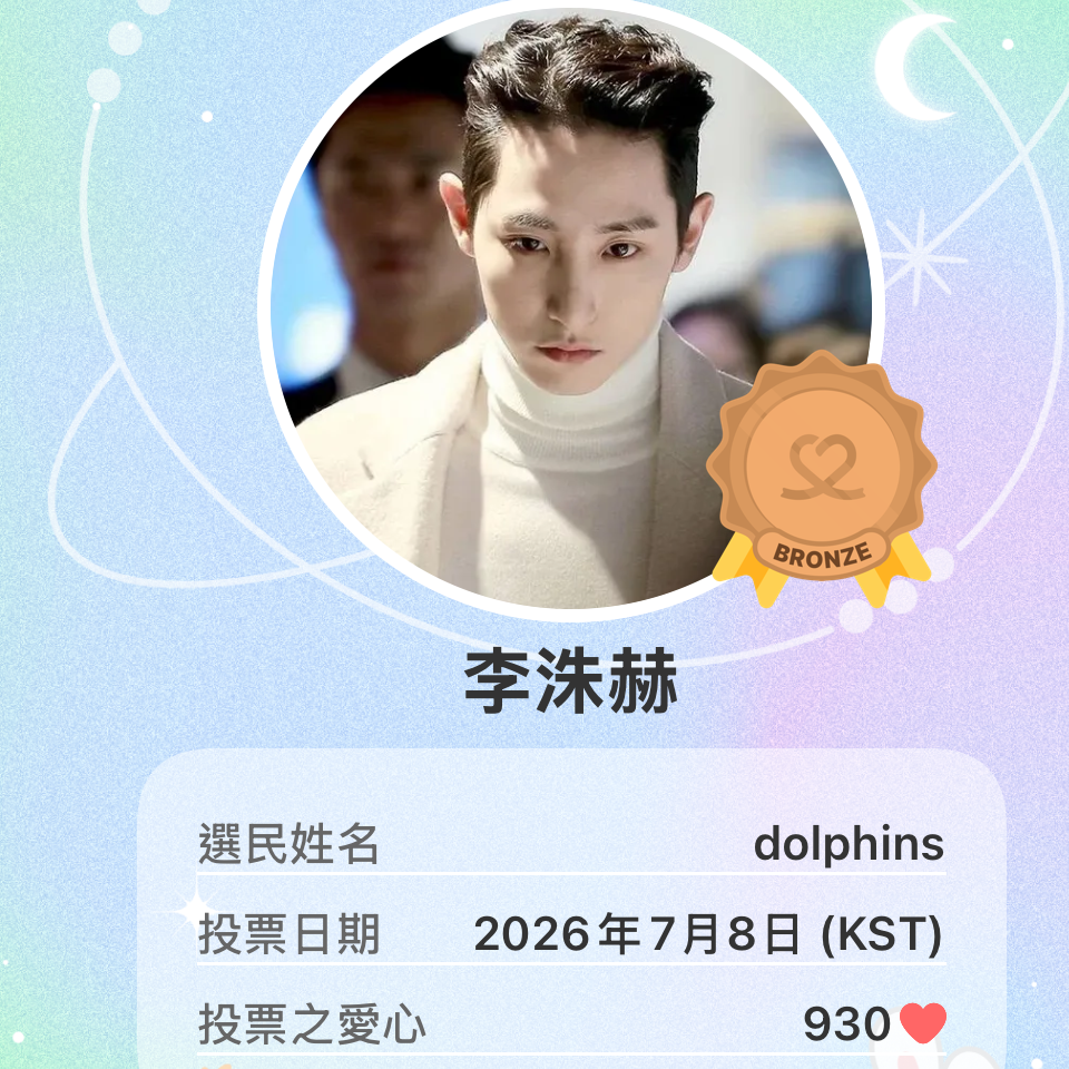 Recent activity shot of Lee Soohyuk