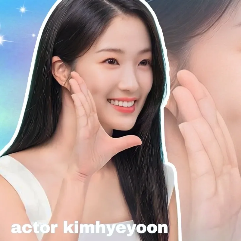 Behind-the-scenes cut of Kim Hyeyoon
