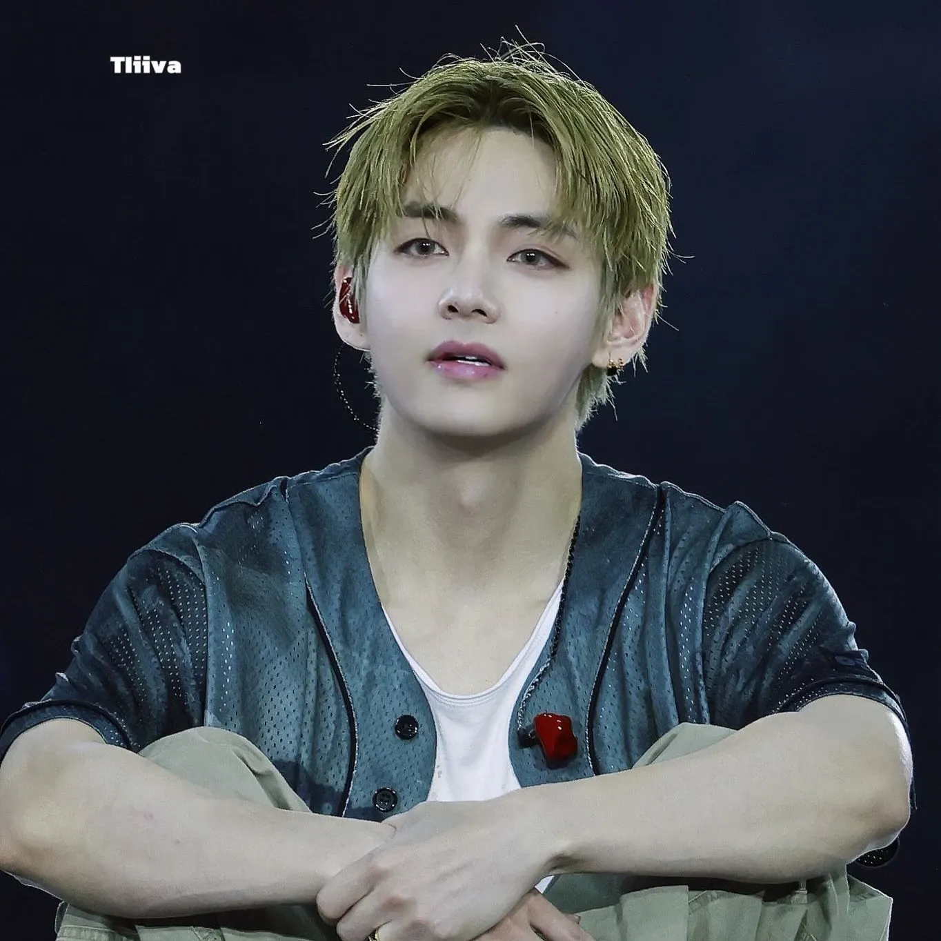 A moment captured by a fan of Kim Taehyung (V)