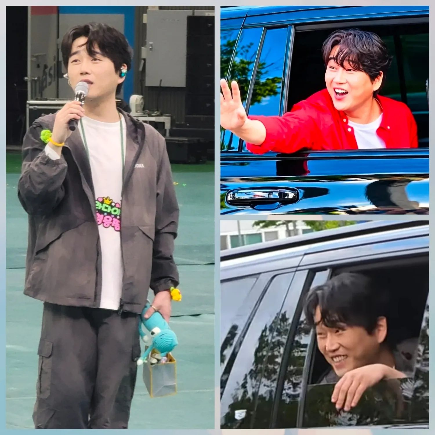 A moment captured by a fan of Hwang Youngwoong