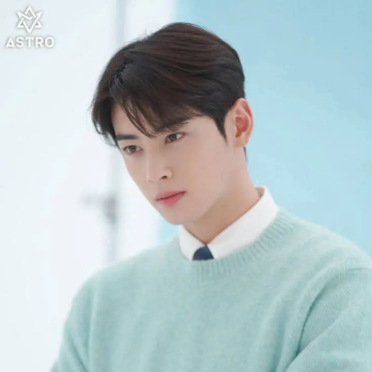 A moment captured by a fan of Cha Eunwoo
