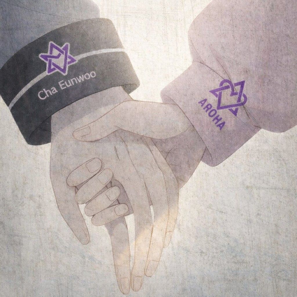 Behind-the-scenes cut of Cha Eunwoo