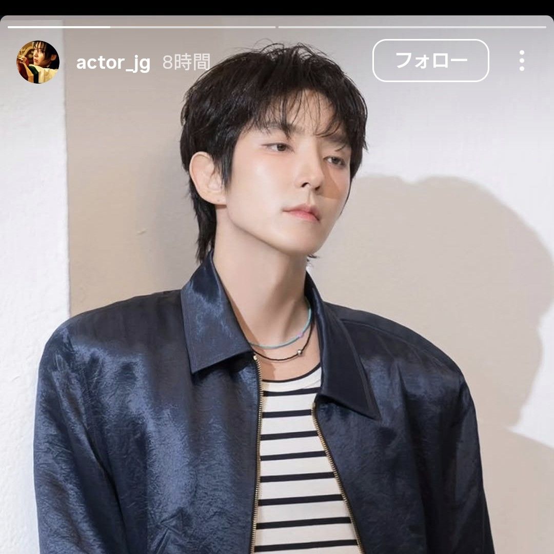 Behind-the-scenes cut of Lee Joongi