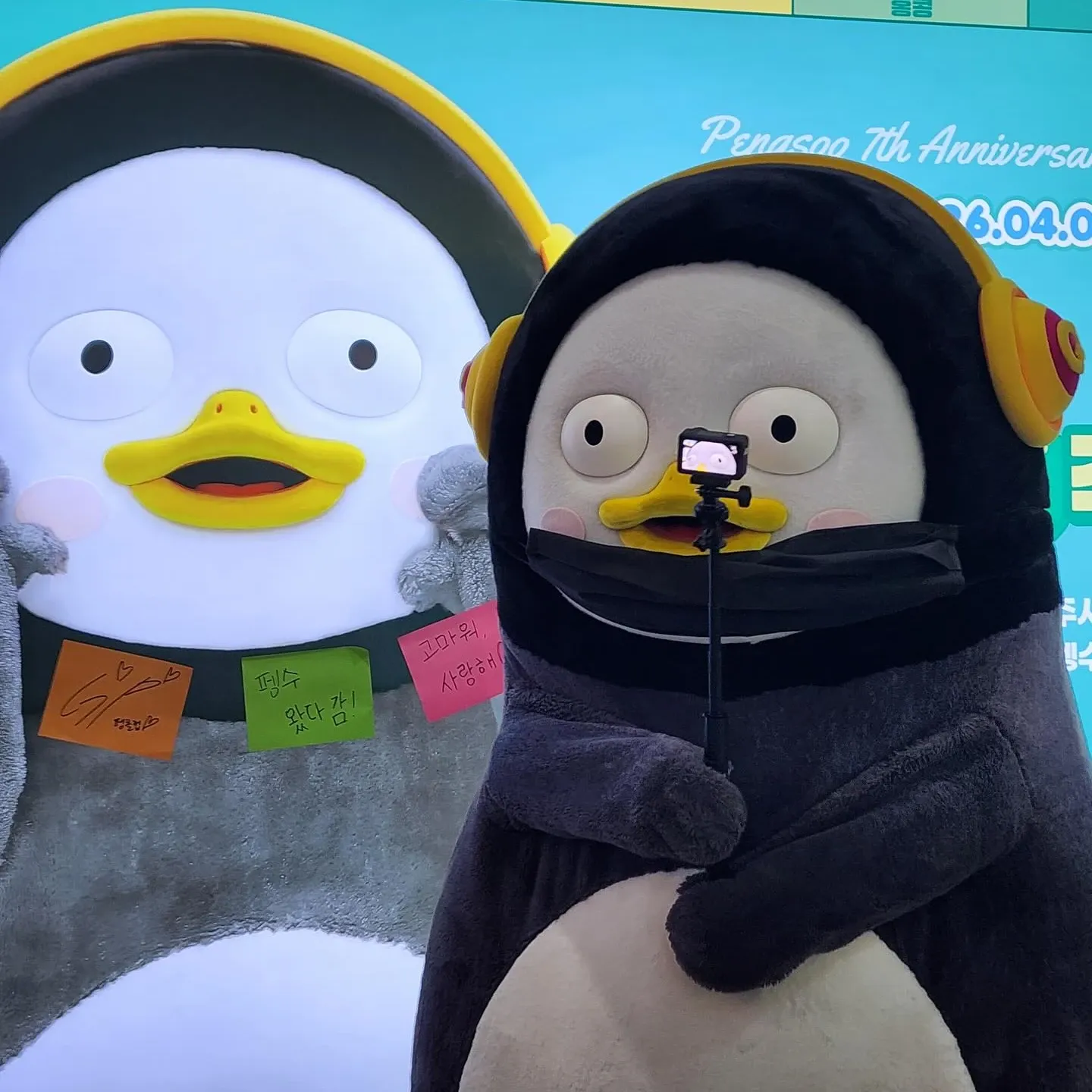 粉絲拍下的朋秀瞬間