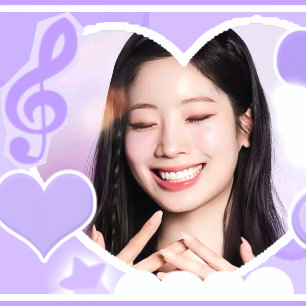 투표로 선정된 다현의 인기 프로필 이미지