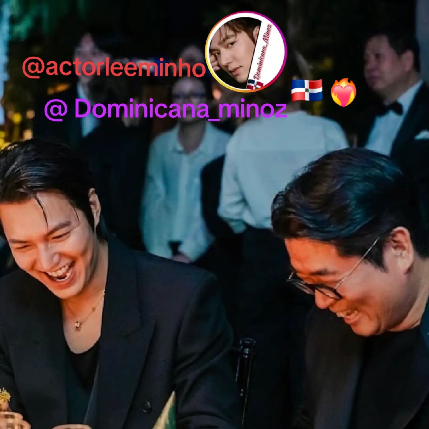 Momen yang diabadikan oleh penggemar Lee Minho