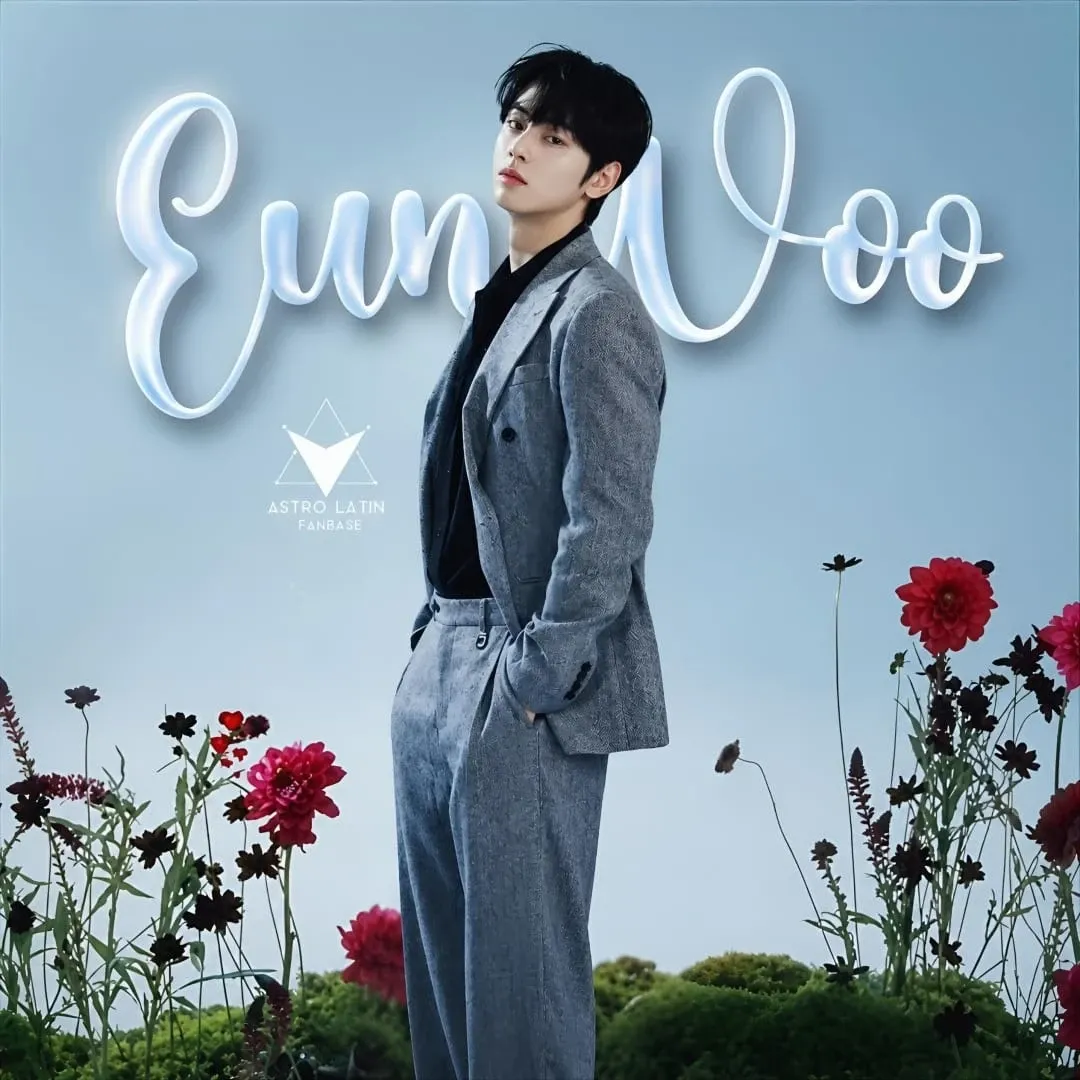 Behind-the-scenes cut of Cha Eunwoo