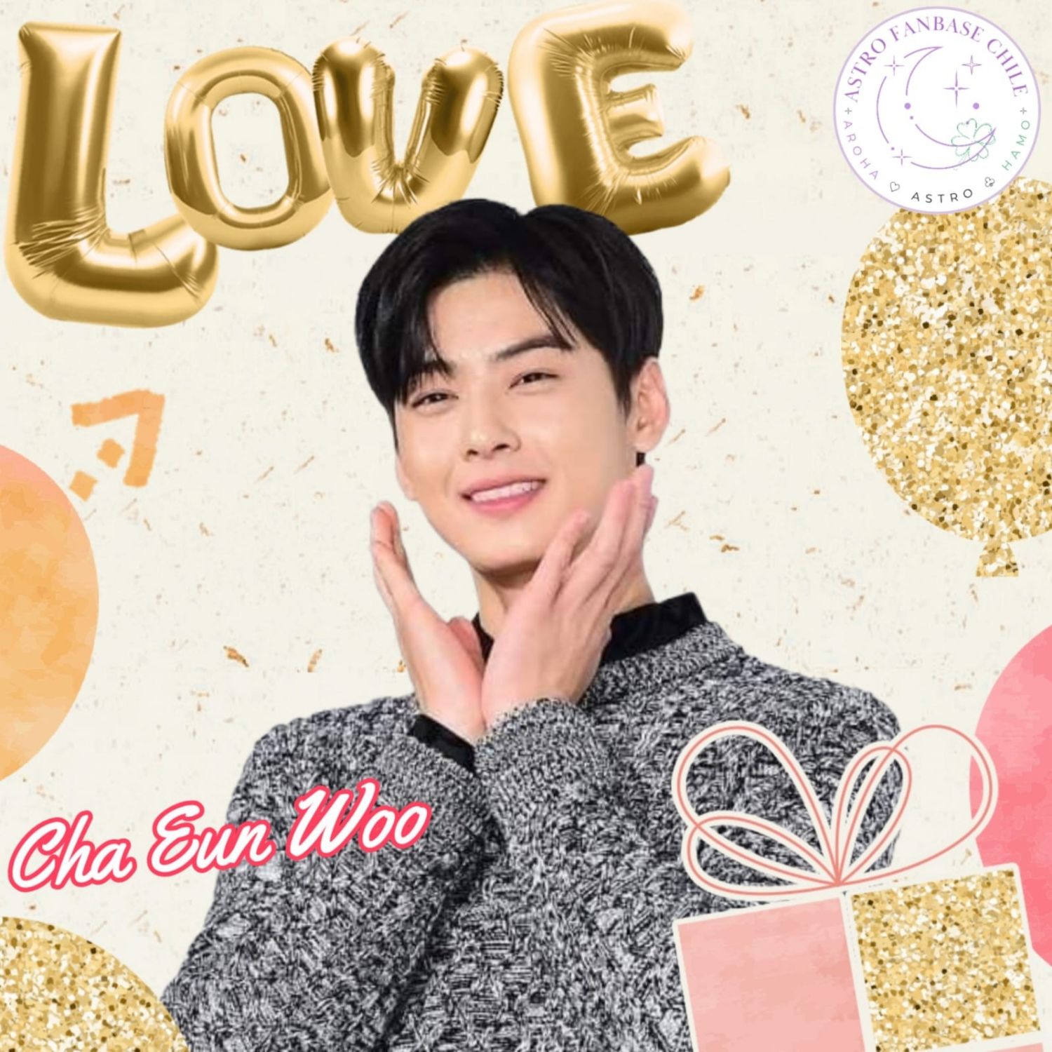 Behind-the-scenes cut of Cha Eunwoo