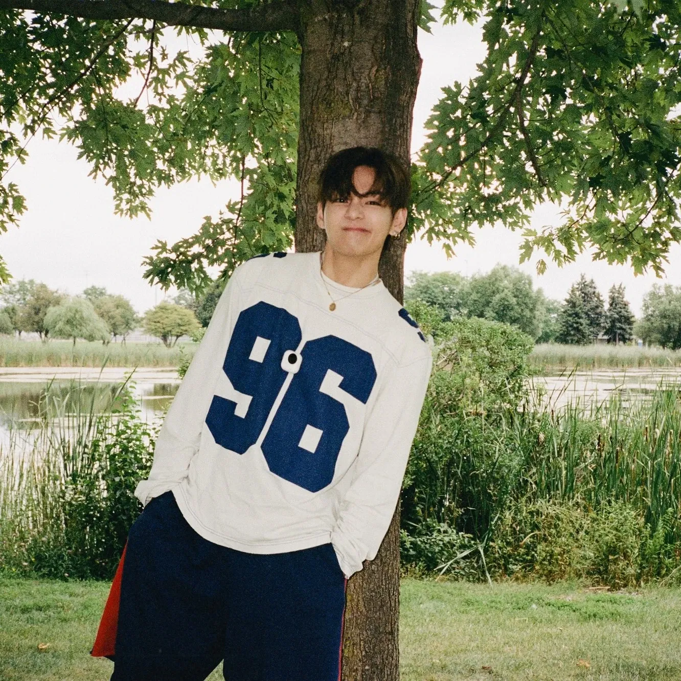 A moment captured by a fan of Kim Taehyung (V)