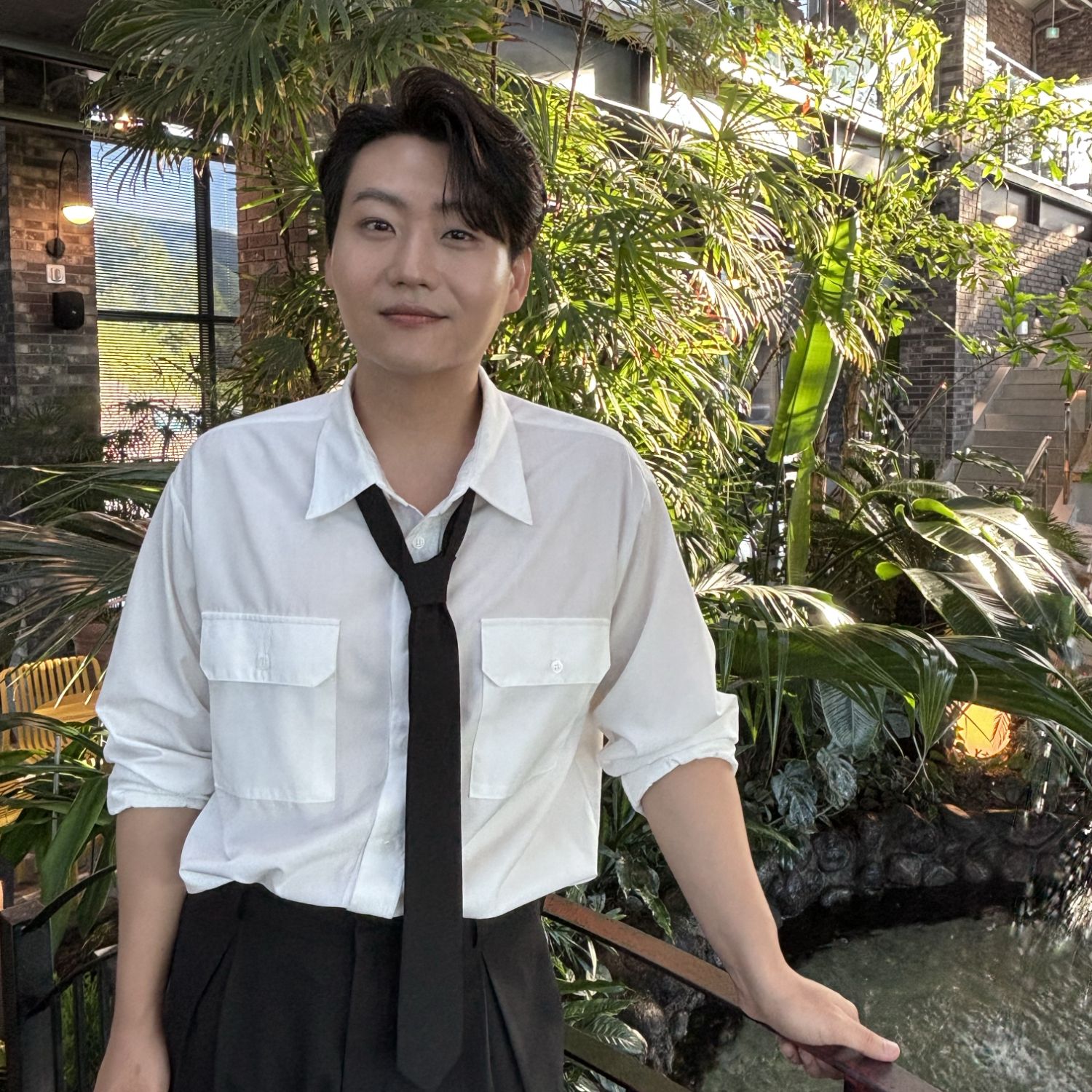 A moment captured by a fan of Min Soohyun