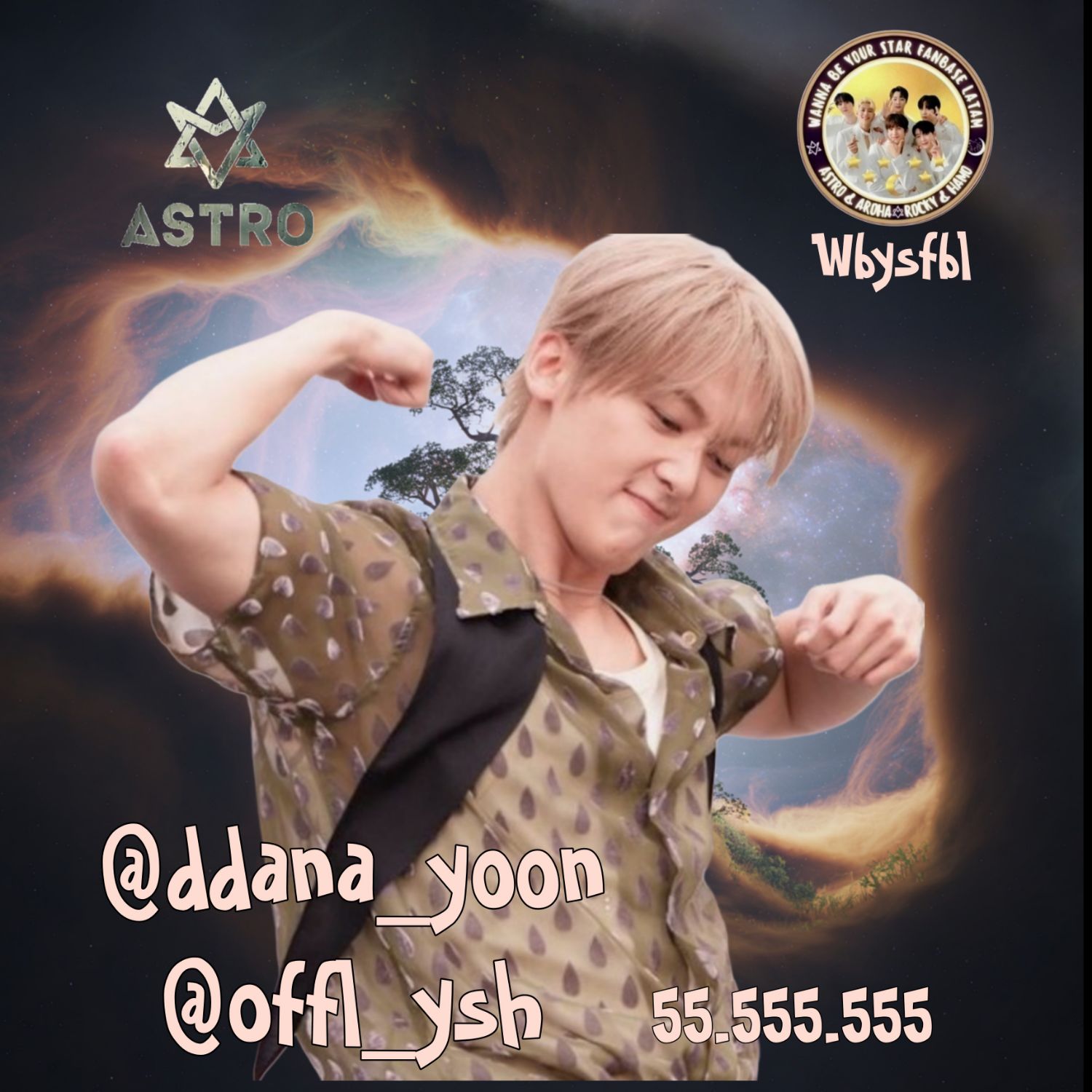 Behind-the-scenes cut of Yoon Sanha