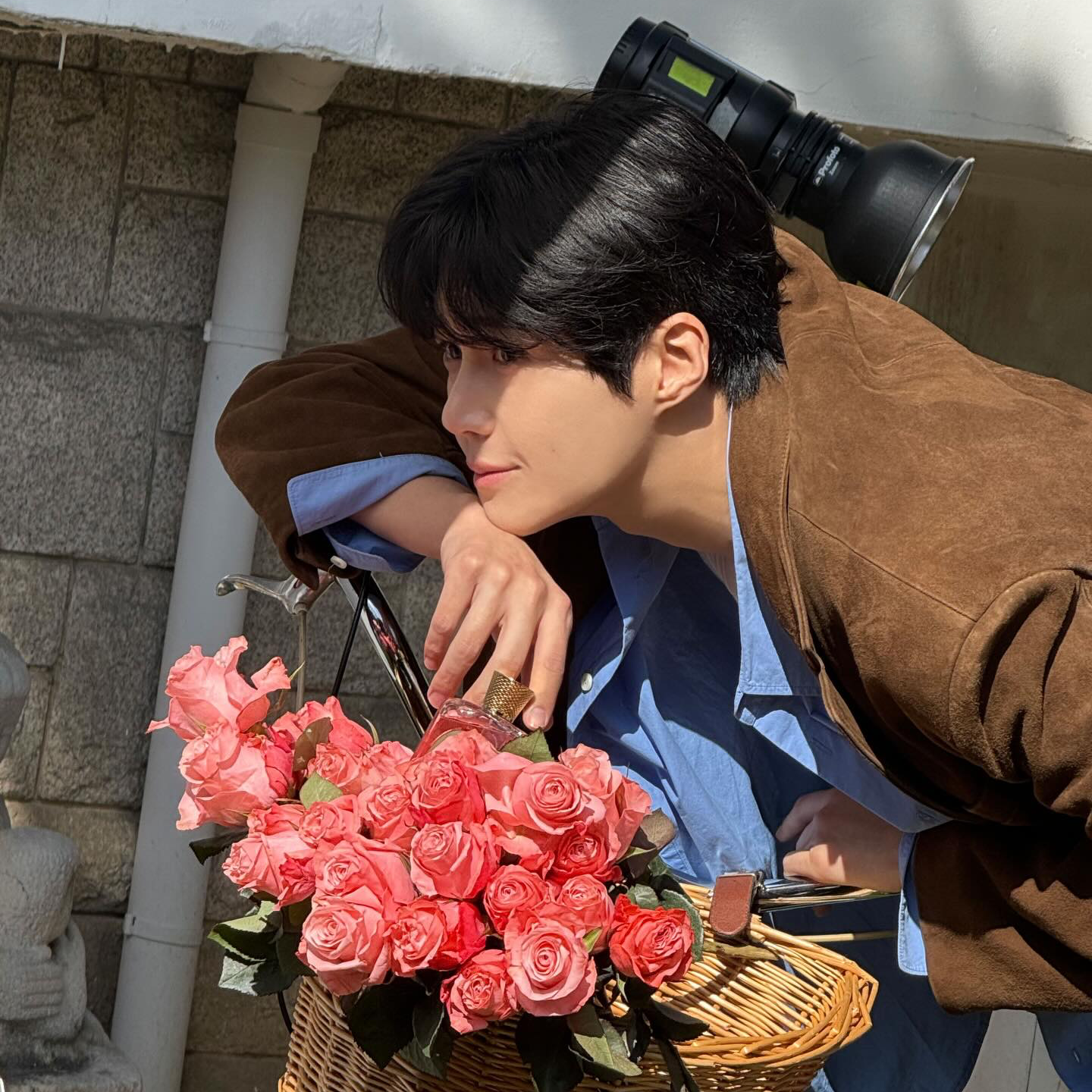 A moment captured by a fan of Kim Seonho