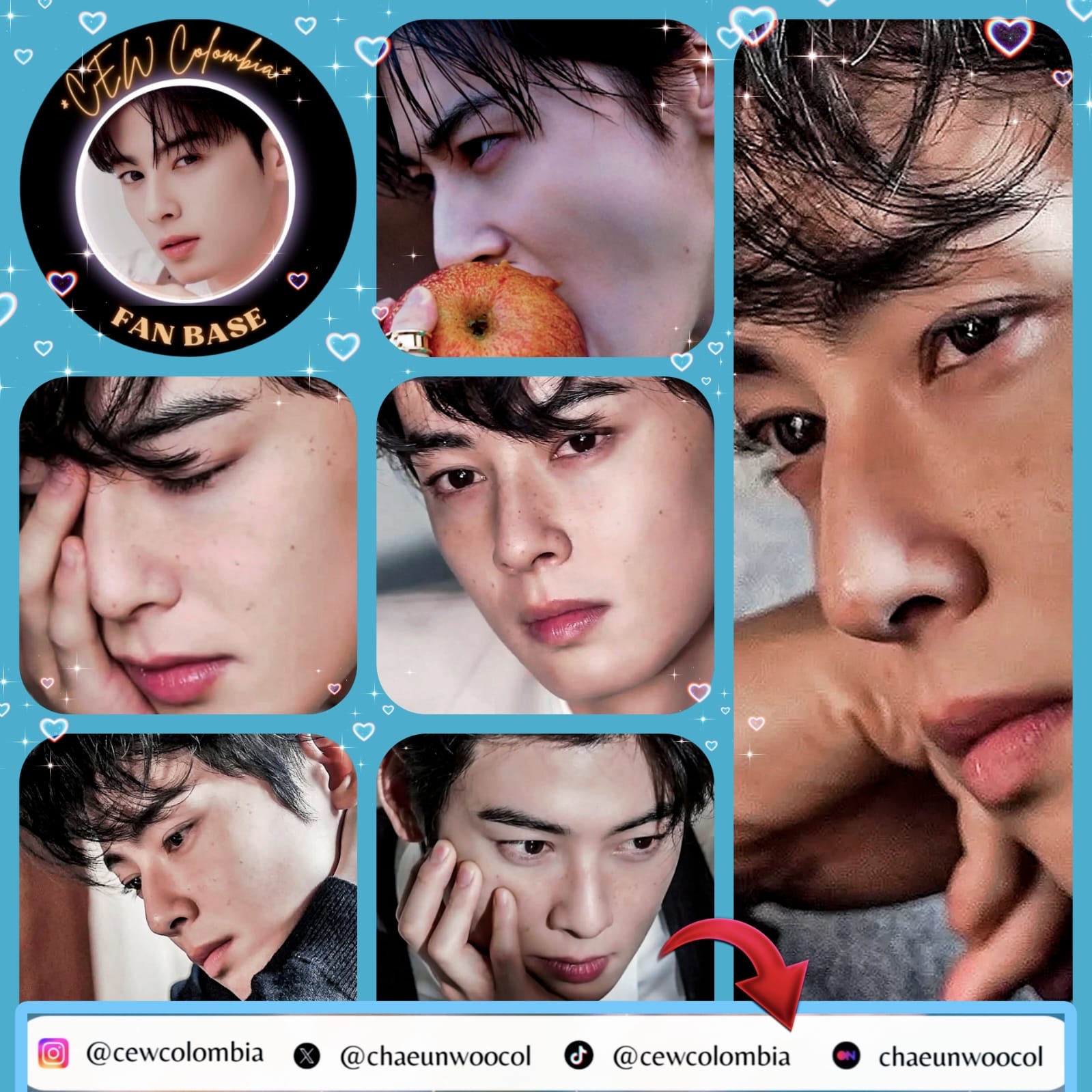 A moment captured by a fan of Cha Eunwoo