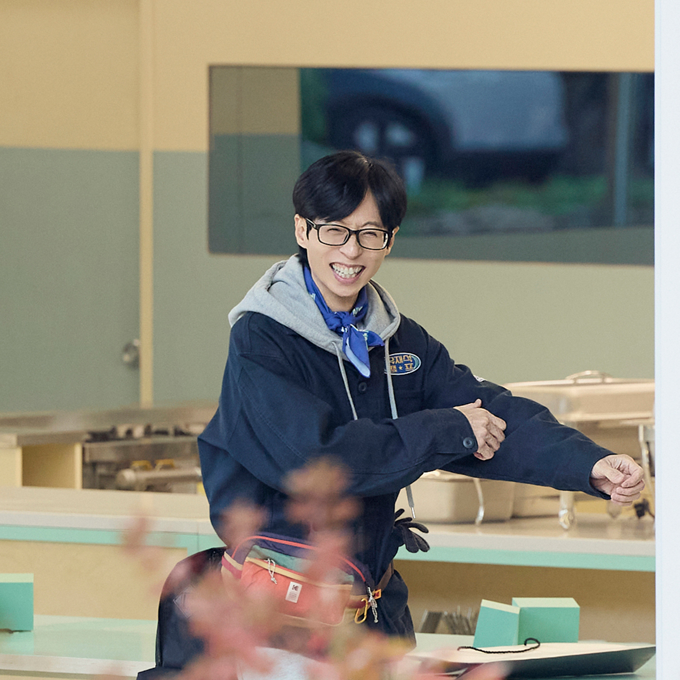 A moment captured by a fan of Yoo Jaesuk