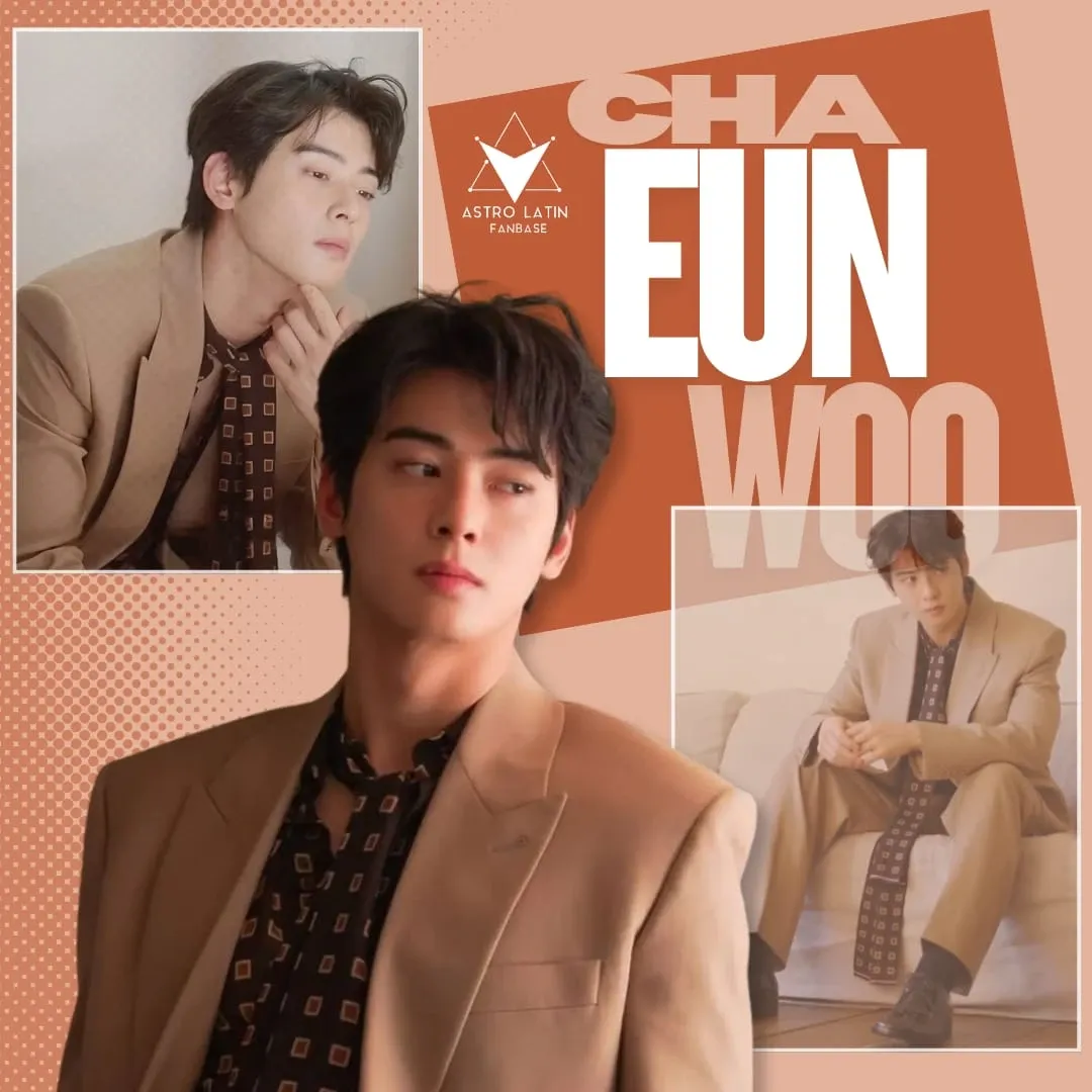 Behind-the-scenes cut of Cha Eunwoo