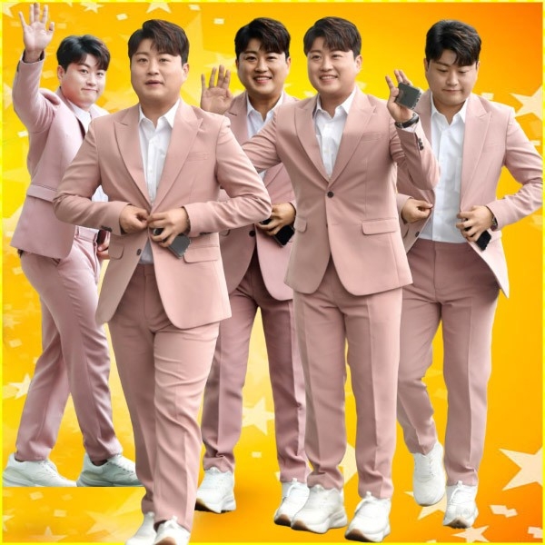 粉絲拍下的金浩中瞬間