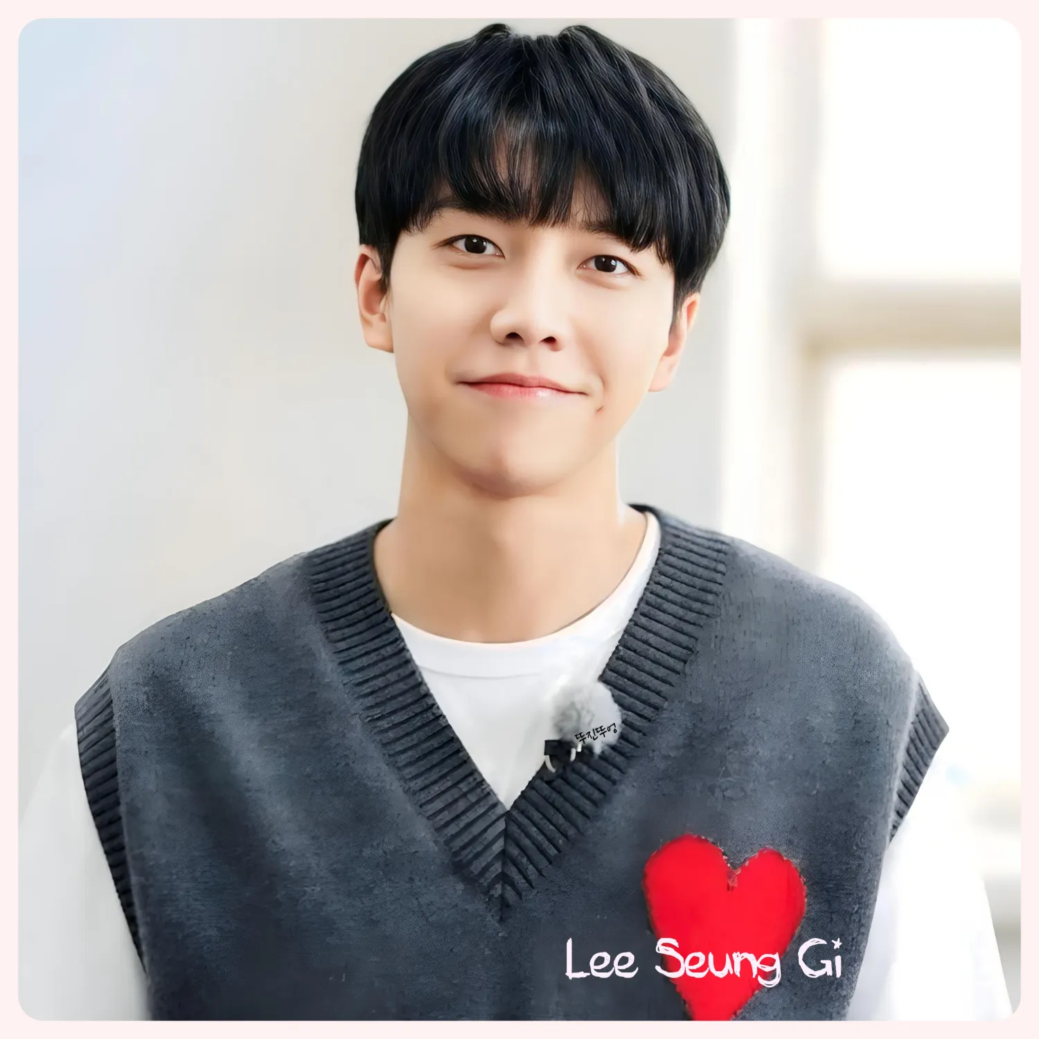 Cuplikan di balik layar dari Lee Seunggi