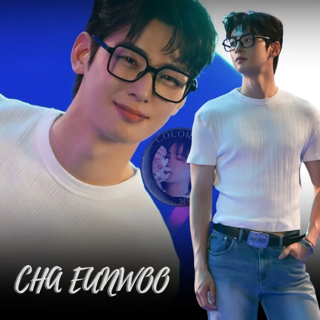 Behind-the-scenes cut of Cha Eunwoo
