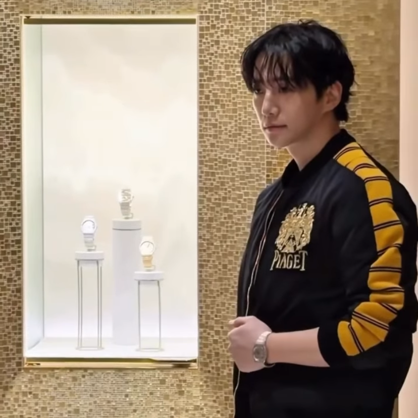 粉丝拍下的李俊昊瞬间