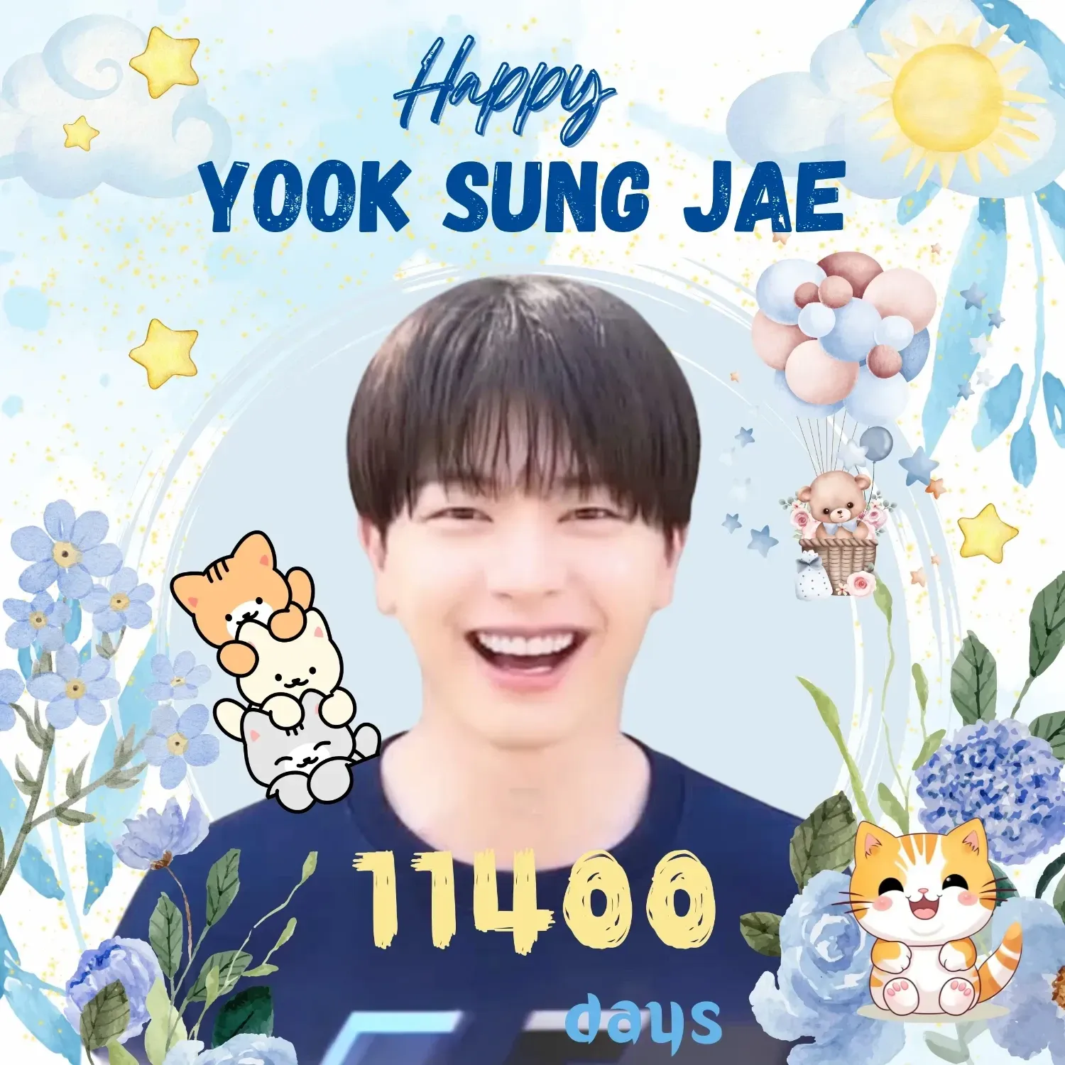 Behind-the-scenes cut of Yook Sungjae
