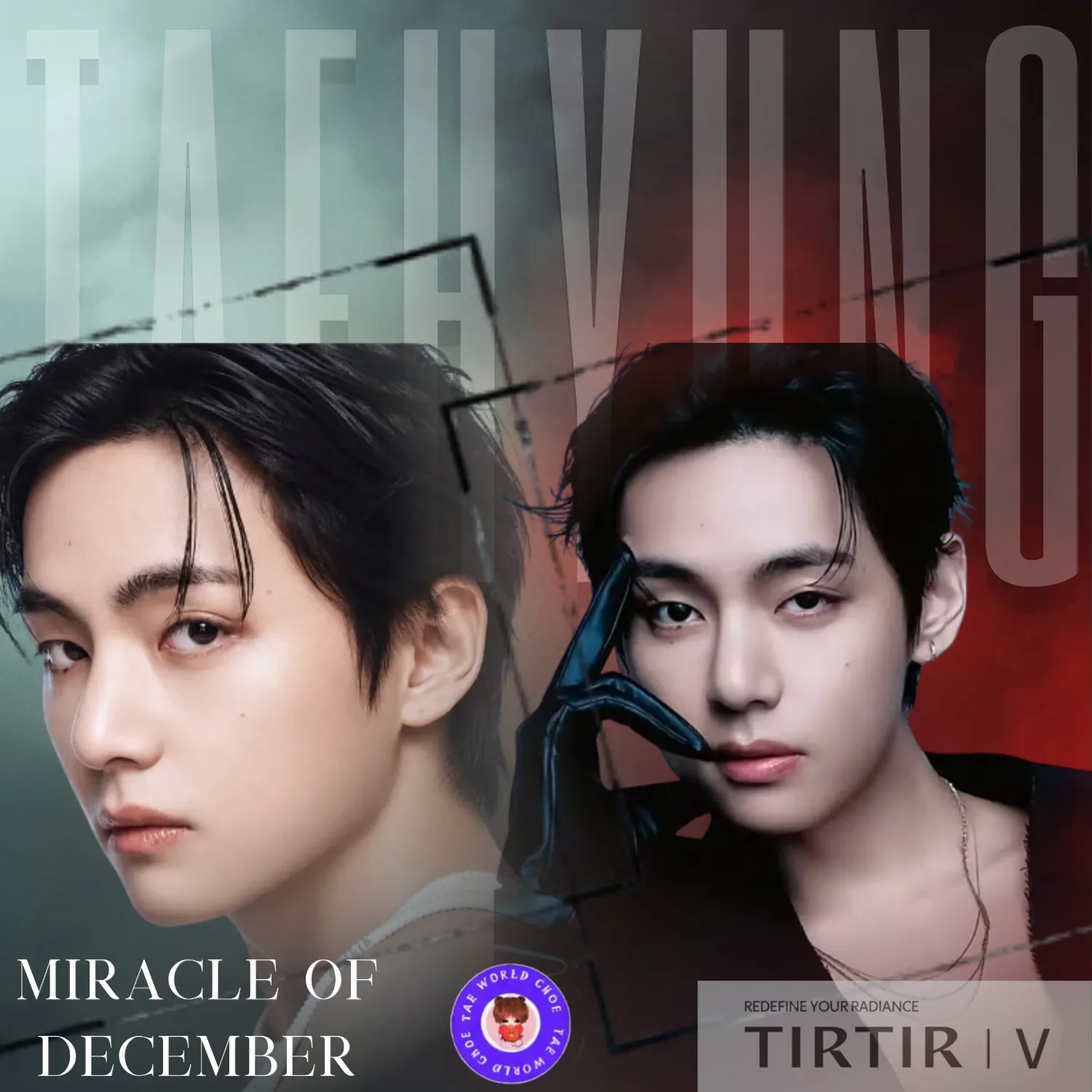Recent activity shot of Kim Taehyung (V)