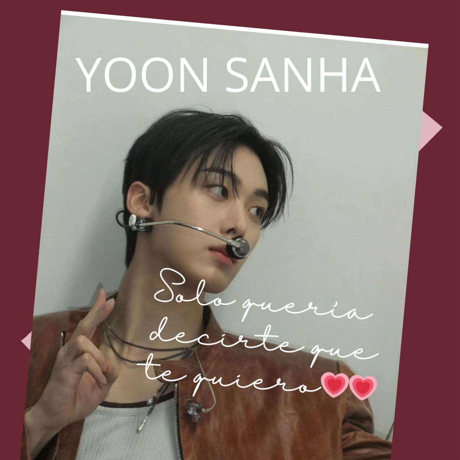 Recent activity shot of Yoon Sanha