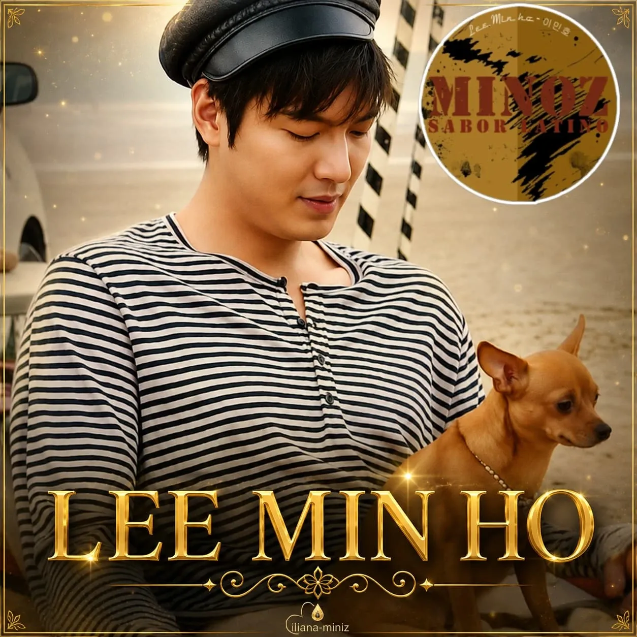 Behind-the-scenes cut of Lee Minho