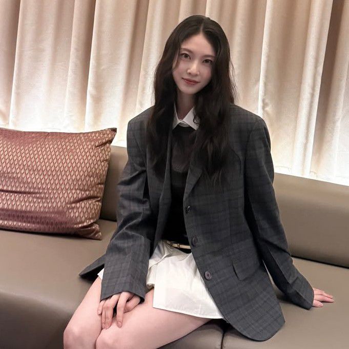 粉絲拍下的孔升妍瞬間