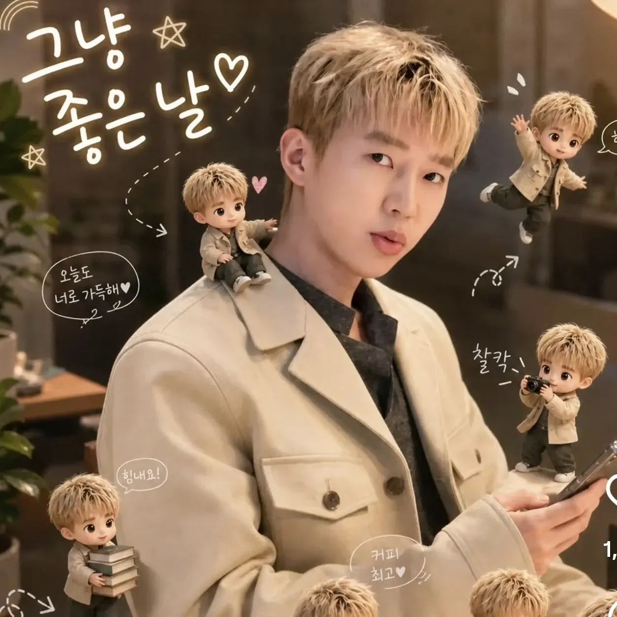 임영웅의 비하인드 컷