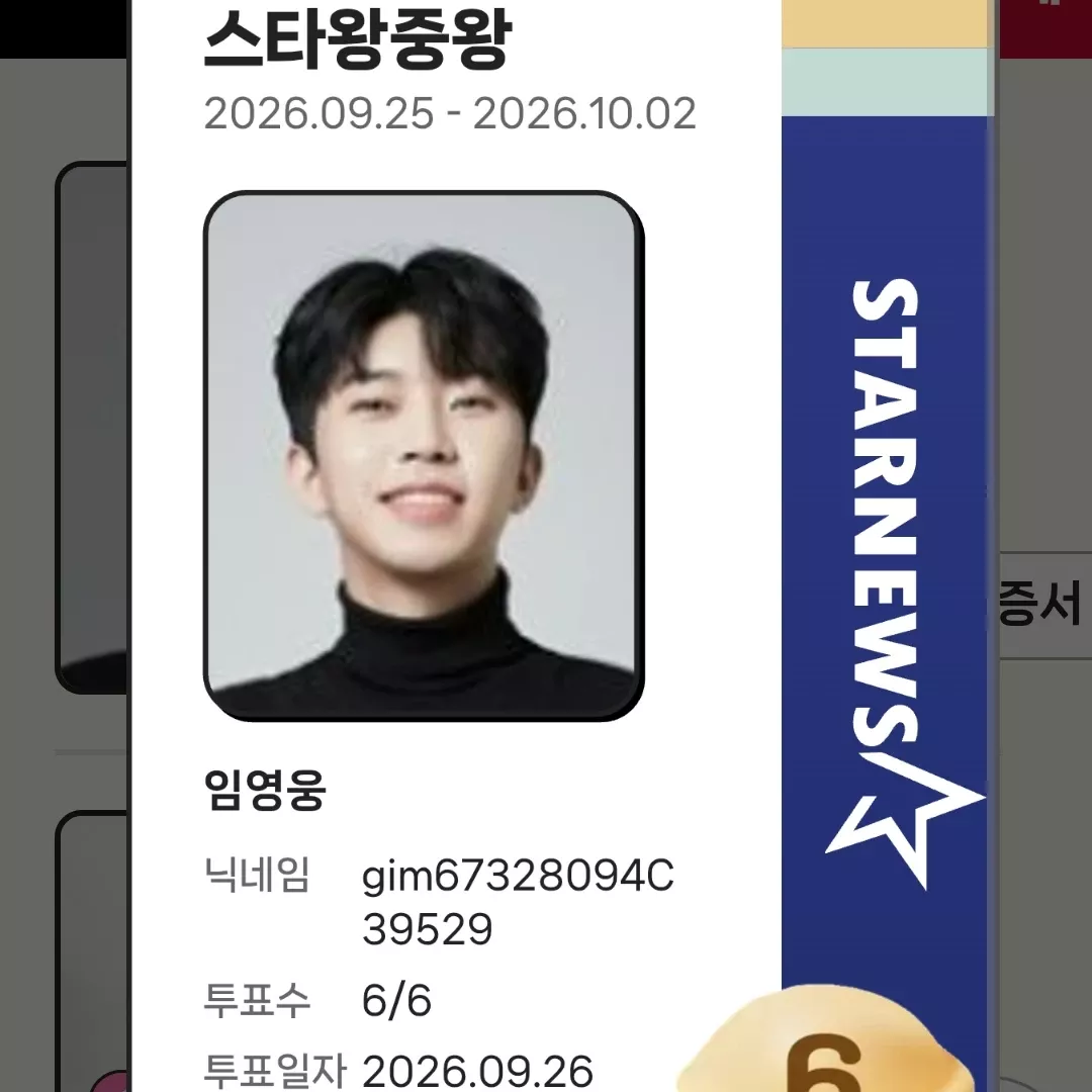 임영웅 팬이 찍은 순간
