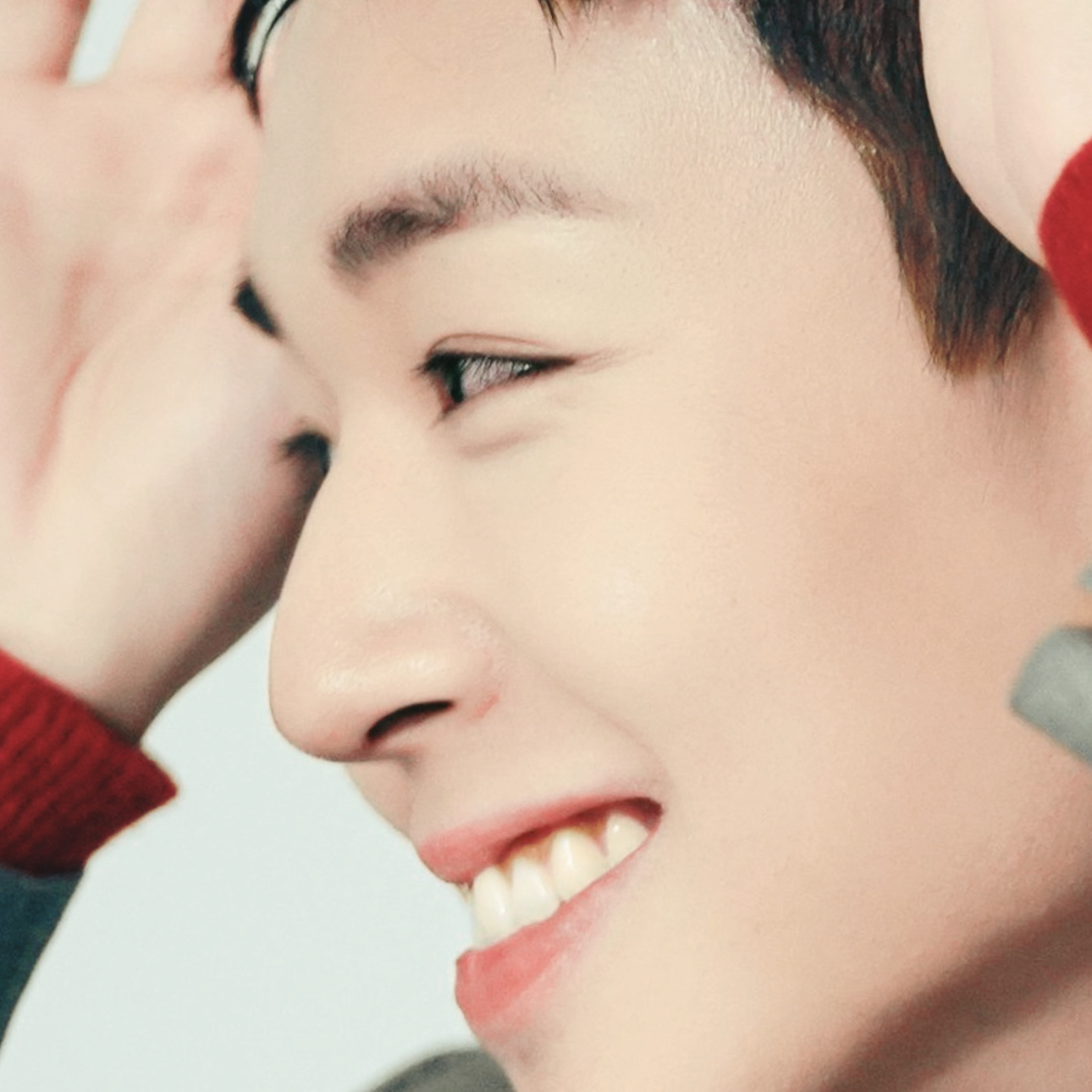 A moment captured by a fan of Park Jihoon